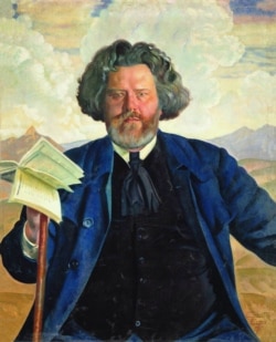 Максимилиан Волошин, портрет Бориса Кустодиева