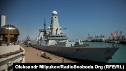 Корабли НАТО в Одесском порту (фоторепортаж)