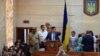 Одесский областной совет (на трибуне - губернатор Михаил Саакашвили) (17 июня 2016 года) 