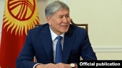 Президент Алмазбек Атамбаев 