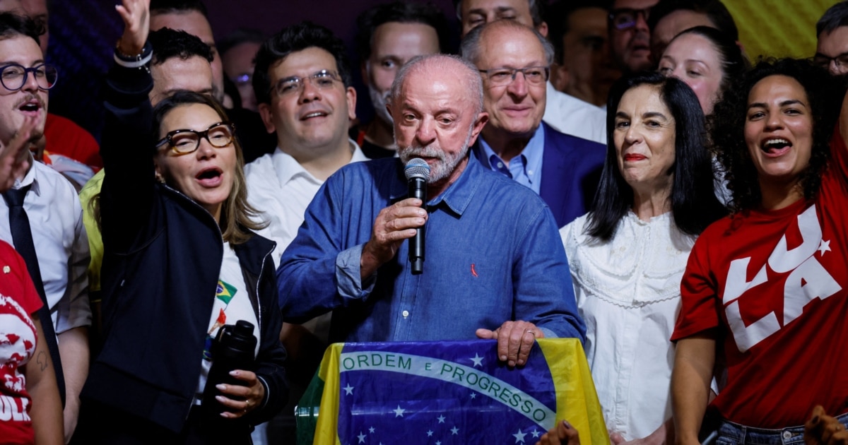 ბრაზილიის მოქმედმა პრეზიდენტმა ლულა და სილვამ გაიმარჯვა არჩევნების მეორე ტურში
