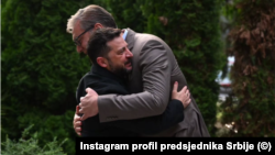 Ukrajinski predsjednik susreo se u Beogradu sa predsjednikom Srbije Aleksandrom Vučićem.