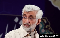 The supporters of Iranian ultraconservative former presidential candidate Saeed Jalili are among the most vocal critics of talks with the United States. (file photo)