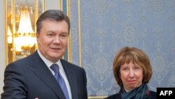 Вчорашня зустріч Аштон і Януковича. Сьогодні приязності буде менше?