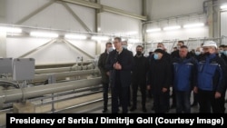 The President of the Republic of Serbia, Aleksandar Vučić, opened a new Balkan Stream gas pipeline in Gospodjinci near Žabalj, which runs through Serbia from the Bulgarian to the Hungarian border.
