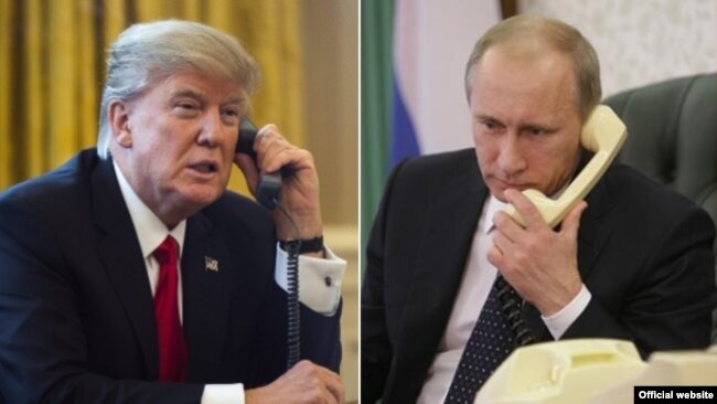 D.Trump və V.Putin