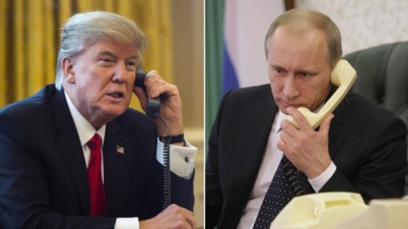 Путин, Трамп и телефон