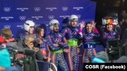 La sanie, echipe mixte, România s-a clasat pe locul al 9-lea, din tot atâtea participante.