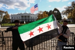 Сторонники сирийского лидера у Белого дома