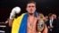 U.S. – Oleksandr Usyk of the Ukraine poses with his belt after beating Thabiso Mchunu of South Africa to win the WBO Cruiserweight title at The Forum on December 17, 2016