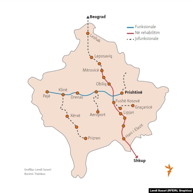 Trasporti ferroviari intrappolati
