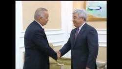 Karimov Reappears In Meeting With Kazakh Envoy
