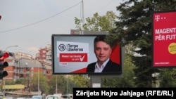 Posterë elektoral në Shkup
