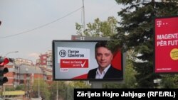 Posterë electoral në Shkup