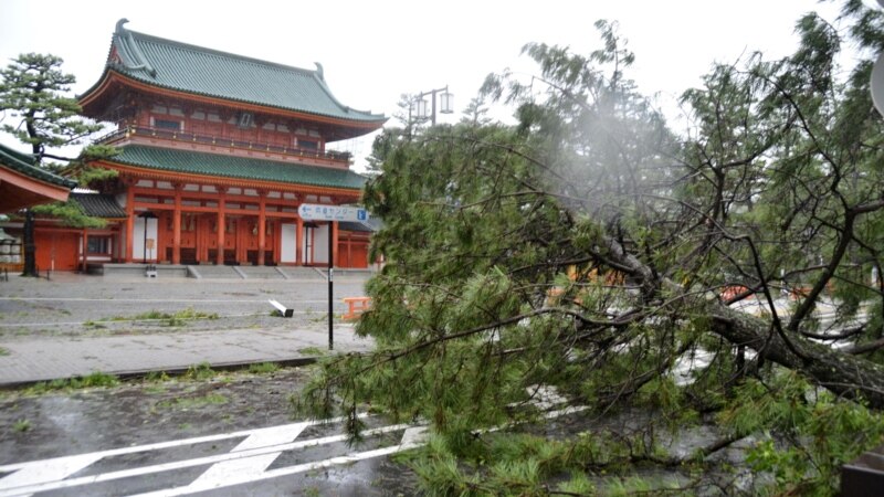 Тајфун ја погоди Јапонија - шест загинати и 160 повредени