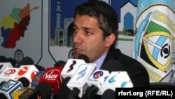 Afghanistan - Sediq Sediqi, spokesman of the Interior Ministry during a press conference in Kabul, 17Jun2012 