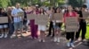 Протест против увольнения Михаила Фёдорова, Киев, 16 июля 2026 года