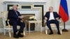 Russian President Vladimir Putin meets with Belarusian President Alexander Lukashenko in Saint Petersburg