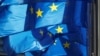 Flamuj të Bashkimit Evropian. 
