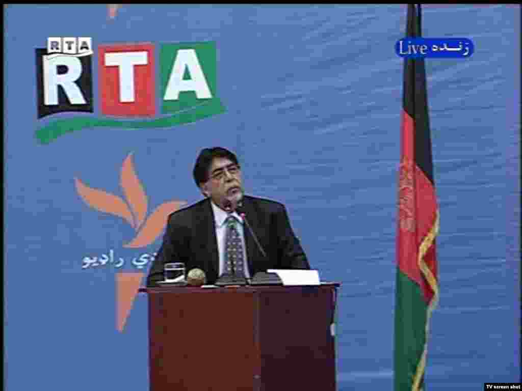 Akbar Ayazi: "Today was a great day for Afghan democracy..." - "Never before have Afghans seen an incumbent president challenged by his opponents on live television and radio," said moderator Ayazi. "Today was a great day for Afghan democracy and I hope the peaceful, free exchange of ideas was informative for those heading to the polls on Thursday."