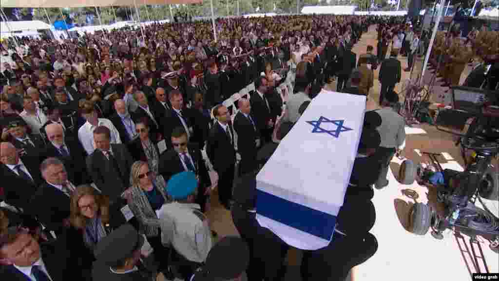 Похороны Шимона Переса. Иерусалим, 30 сентября 2016 года.