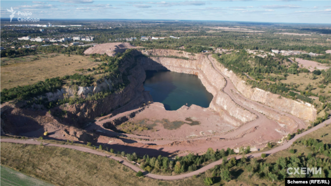 Коростенский карьер, затопление