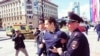 Задержание Алексея Ворсина на акции протеста в Хабаровске