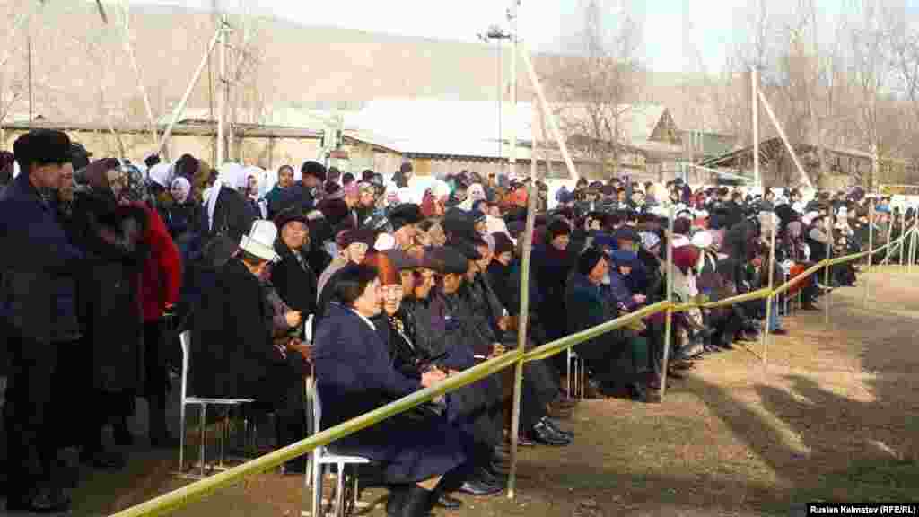 Kyrgyzstan - Jalalabad. Soldiers in military training . December 2, 2015