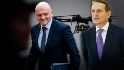 Іван Тэртэль (зьлева) і Сяргей Нарышкін. Каляж