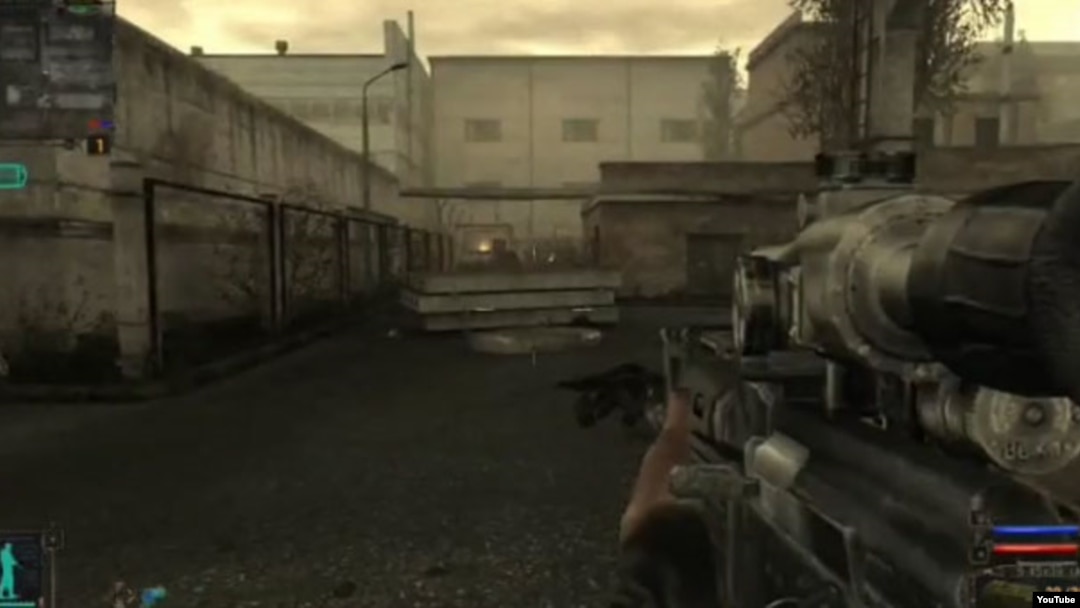 A scene from S.T.A.L.K.E.R. gameplay