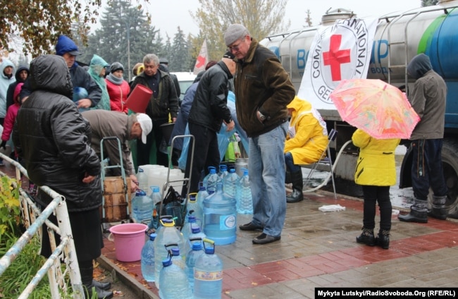 У Торецьку потерпають від нестачі води