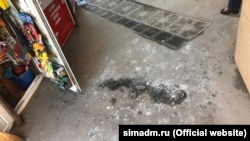 Сліди пошкодження світильників