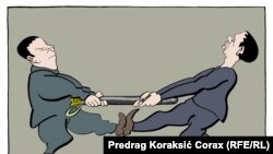 Karikatura Predraga Koraksića Coraxa