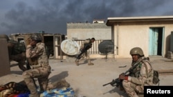 Trupat irakiane në Mosul 