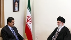 دیدار مادورو با خامنه‌ای در سال ۱۴۰۱