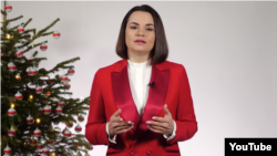 Svyatlana Tsikhanouskaya offered New Year's greetings to Belarusians on January 1.