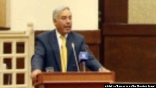 همایون قیومی سرپرست وزارت مالیه افغانستان