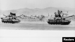 Советские танки в Афганистане, архивное фото