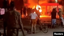 Протест в городе Морон