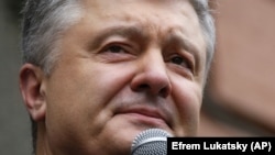 Ukraine's former President Petro Poroshenko 