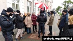 Гомель, акцыя памяці Рамана Бандарэнкі, 15 лістапада. Ілюстрацыйнае фота