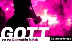 ADO teatrın yeni tamaşası "GOTT"un posteri.