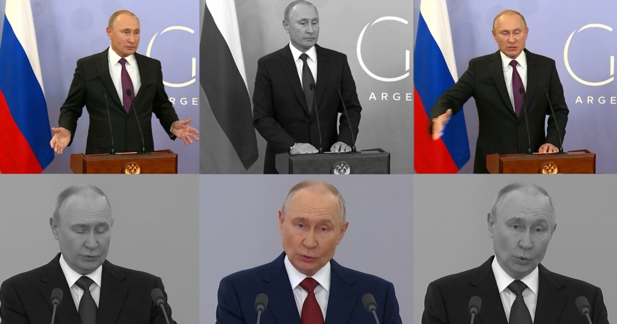 Putin’s Shifting Rhetoric Now Echoes Criticism He Once Aimed At Kyiv