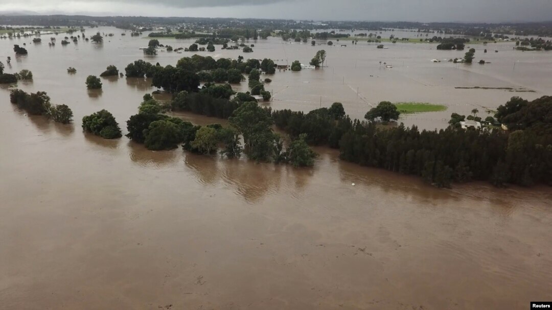 Poplave nakon obilnih kiša u mjestu Tinonee, Novi Južni Vels, Australija, 20. marta 2021.
