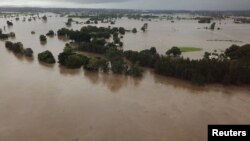 Poplave nakon obilnih kiša u mjestu Tinonee, Novi Južni Vels, Australija, 20. marta 2021. 