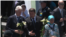 Clinton dhe Vuçiq në ceremoninë e Srebrenicës
