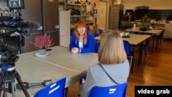 Ольга Крива, багатодітна мати, мешканка притулку для українців з тимчасовим захистом у Брюсселі, Бельгія