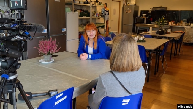 Ольга Крива, багатодітна мати, мешканка притулку для українців з тимчасовим захистом у Брюсселі, Бельгія