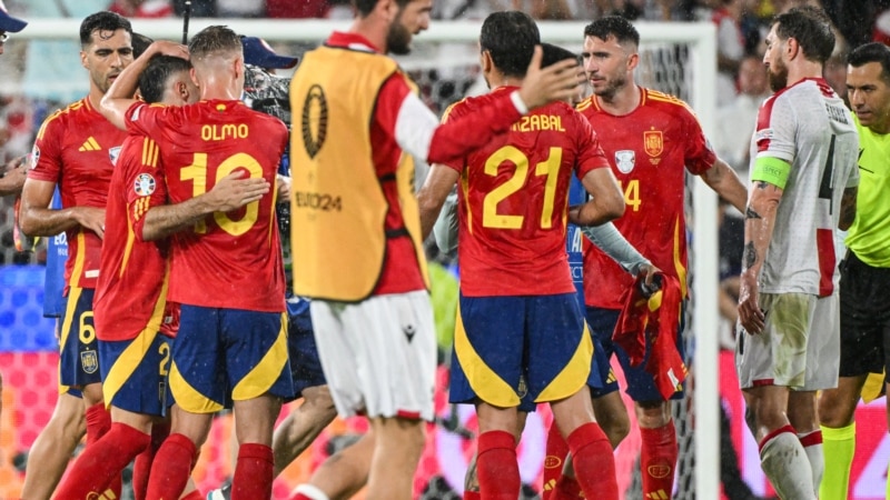 В матче 1/8 финала ЕВРО сборная Испании одержала победу над Грузией со счетом 4:1