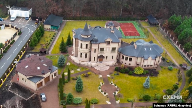 Будинок у передмісті Києва, який у 2018 році придбала Валентина Борт